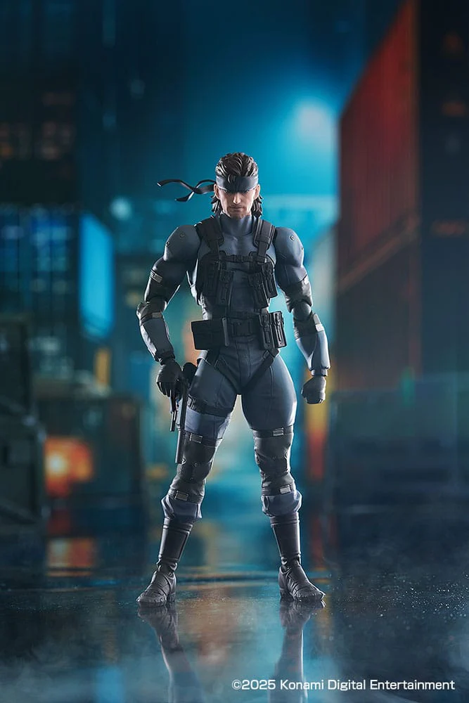 Solid Snake Updated Edition Metal Gear Solid 2: Sons of Liberty Figma Figurka 16 cm - Image 2