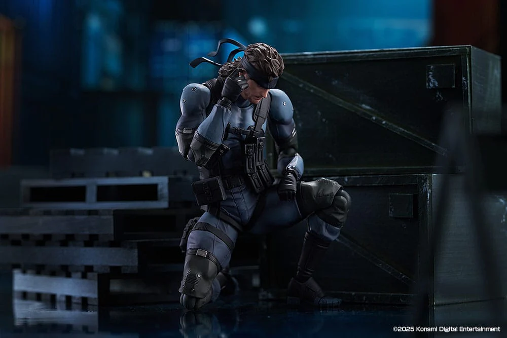 Solid Snake Updated Edition Metal Gear Solid 2: Sons of Liberty Figma Figurka 16 cm - Image 3