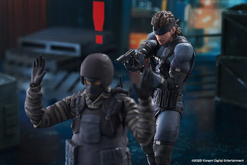 Solid Snake Updated Edition Metal Gear Solid 2: Sons of Liberty Figma Figurka 16 cm - Image 5
