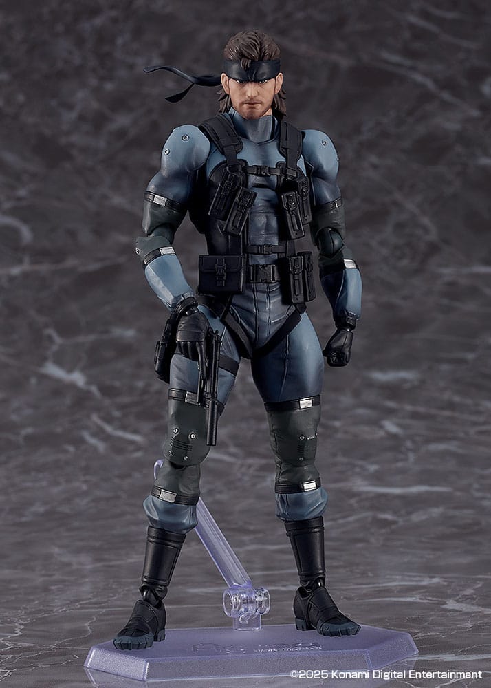 Solid Snake Updated Edition Metal Gear Solid 2: Sons of Liberty Figma Figurka 16 cm - Image 8