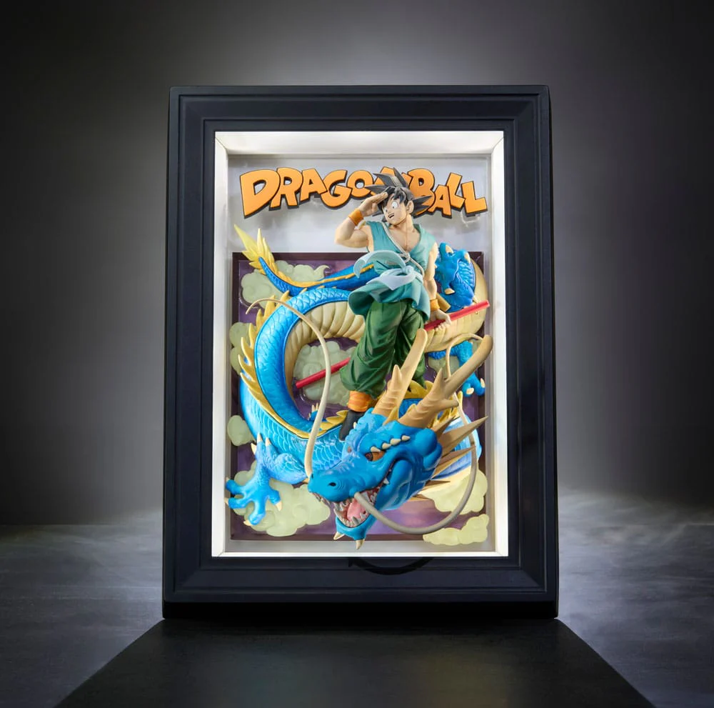 Son Goku & Dragon Tamashii Art 3D Relief Picture Dragon Ball Z 27 cm - Image 2
