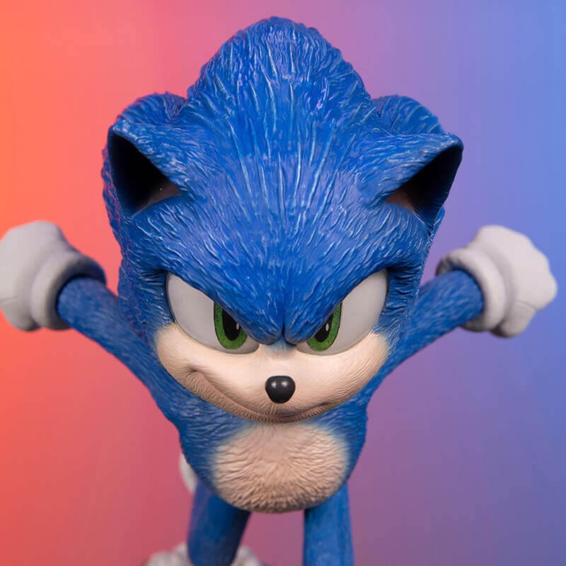 Sonic Standoff Sonic the Hedgehog 2 Statue  26 cm - Image 10