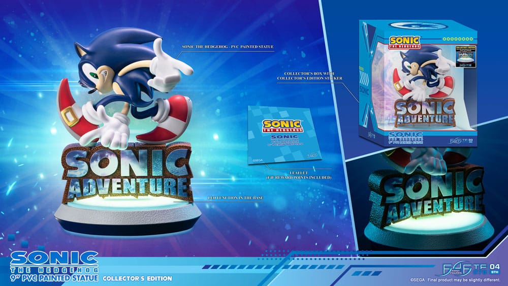 Sonic the Hedgehog Sonic Adventure Collector's Edition Figurka 23 cm - Image 2