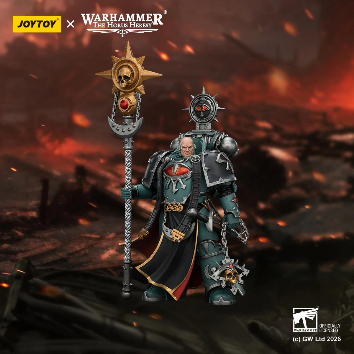 Sons of Horus Dark Emissary Consul Warhammer The Horus Heresy 1/18 Figurka 12 cm - Image 13