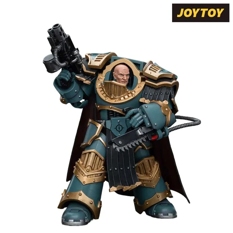 Sons of Horus Legion Praetor in Cataphractii Terminator Armour Warhammer The Horus Heresy 1/18 Figurka 12 cm - Image 4