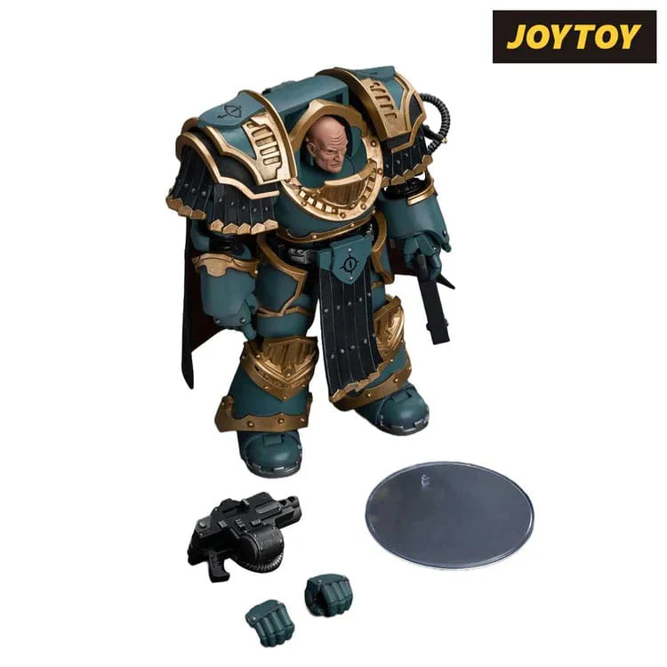 Sons of Horus Legion Praetor in Cataphractii Terminator Armour Warhammer The Horus Heresy 1/18 Figurka 12 cm - Image 5