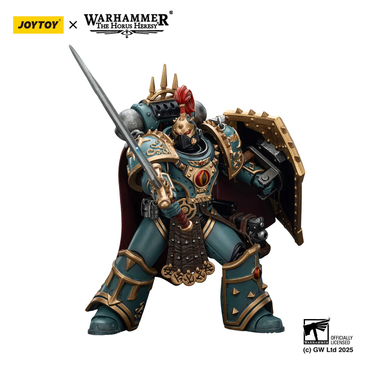 Sons of Horus Little Horus Aximand,Captain of the 5th Company Warhammer 40k 1/18 Figurka 12 cm - Image 3