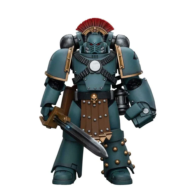 Sons of Horus MKIV Tactical Squad Sergeant with Power Fist Warhammer The Horus Heresy 1/18 Figurka 12 cm