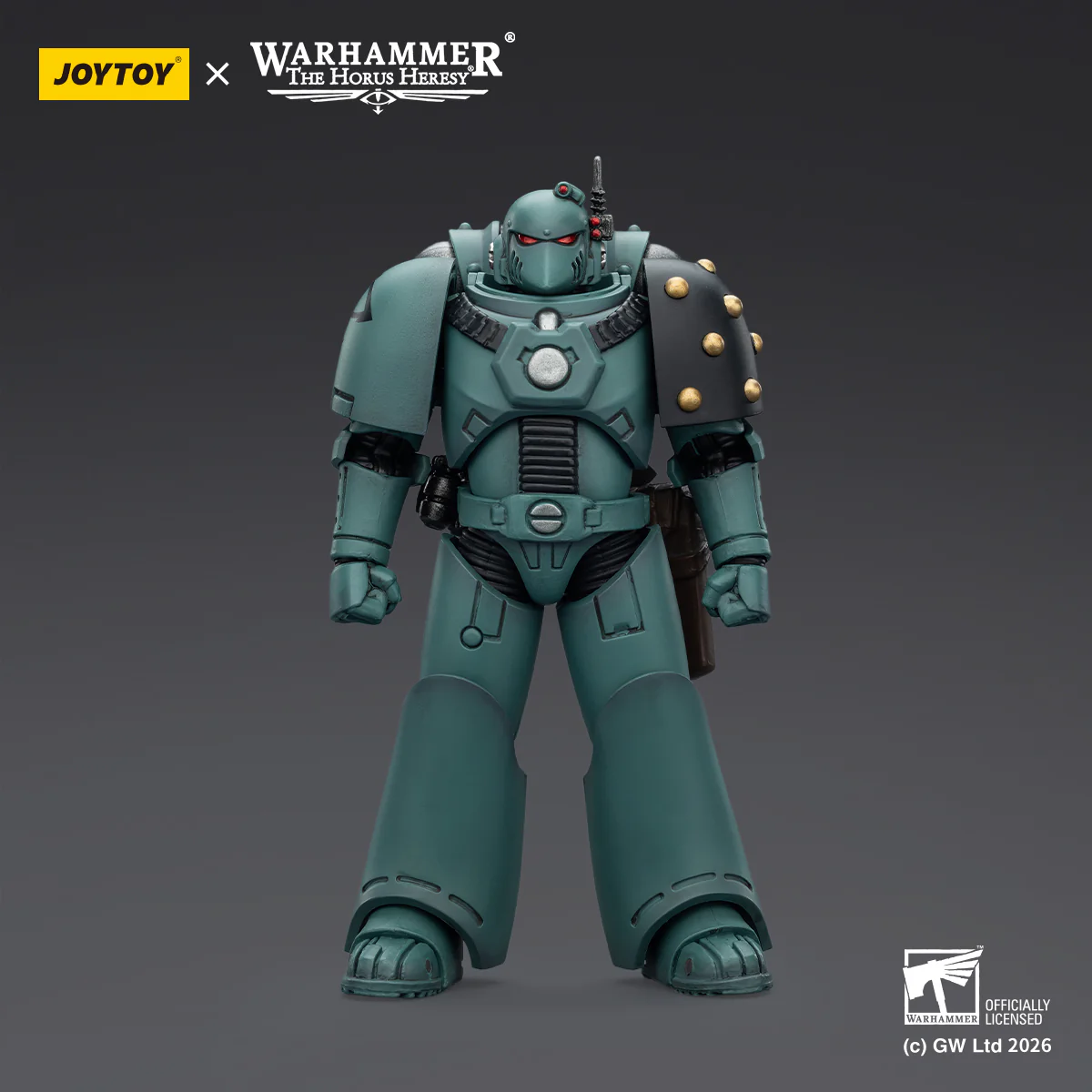 Sons of Horus MKVI Tactical Legionary Warhammer The Horus Heresy 1/18 Figurka 12 cm - Image 6