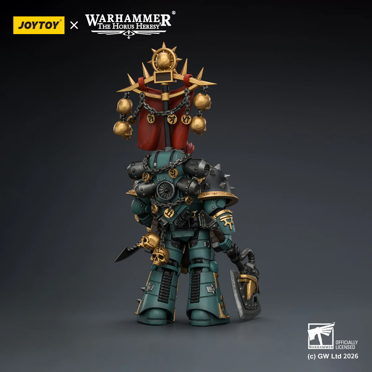 Sons of Horus Vheren Ashurhaddon Master of the True Sons Warhammer The Horus Heresy 1/18 Figurka 12 cm - Image 8