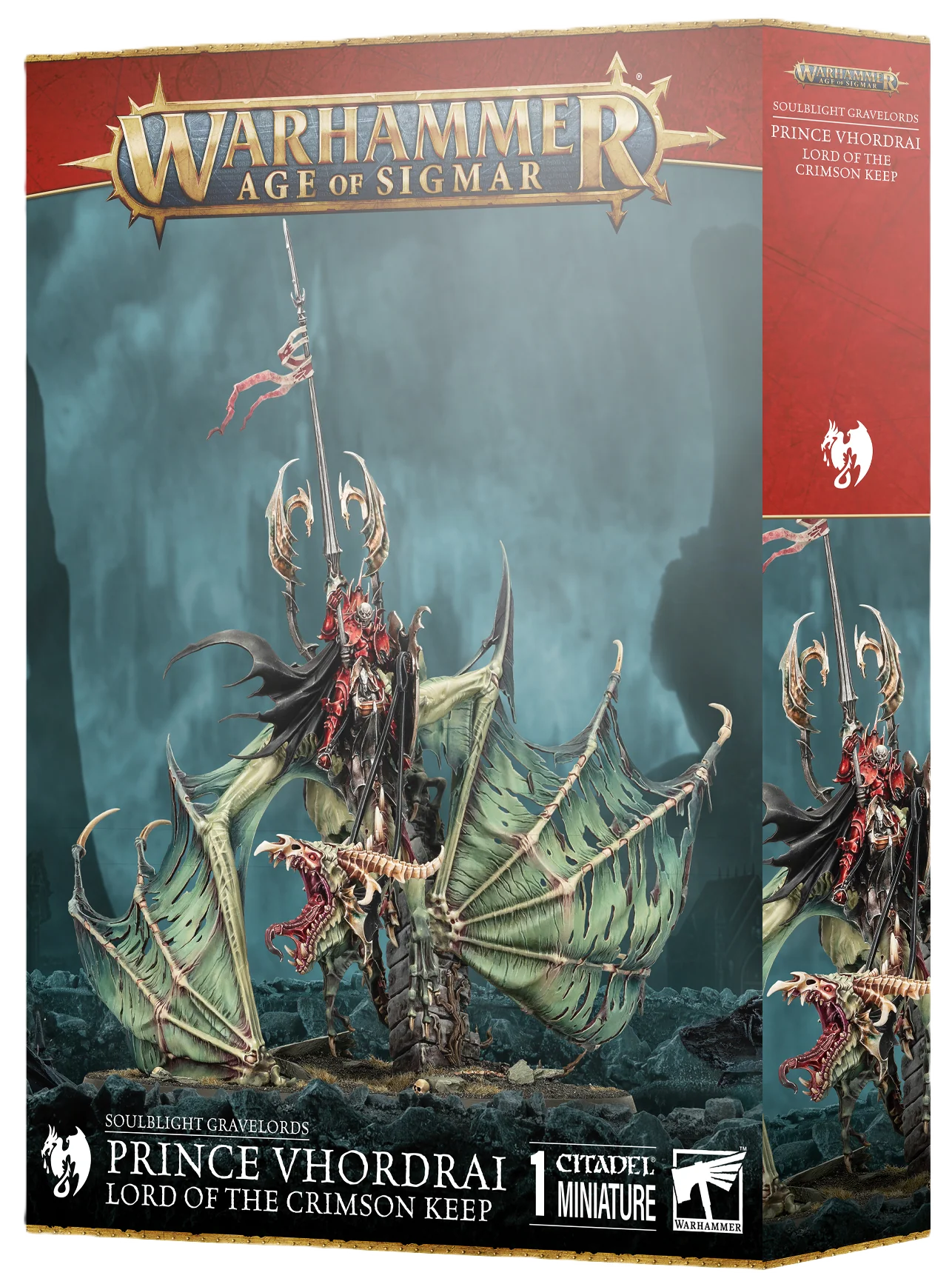 Soulblight Gravelords Prince Vhordrai Lord of the Crimson Keep Warhammer Age of Sigmar