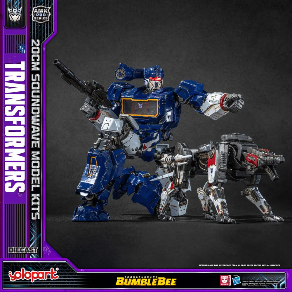 Soundwave Oversea Version Transformers: Bumblebee AMK Pro Series Plastic Model Kit Figurka 20 cm - Image 10