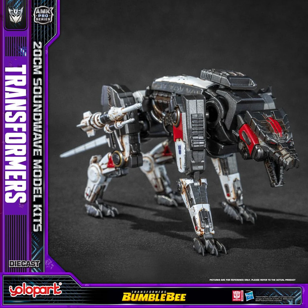 Soundwave Oversea Version Transformers: Bumblebee AMK Pro Series Plastic Model Kit Figurka 20 cm - Image 12
