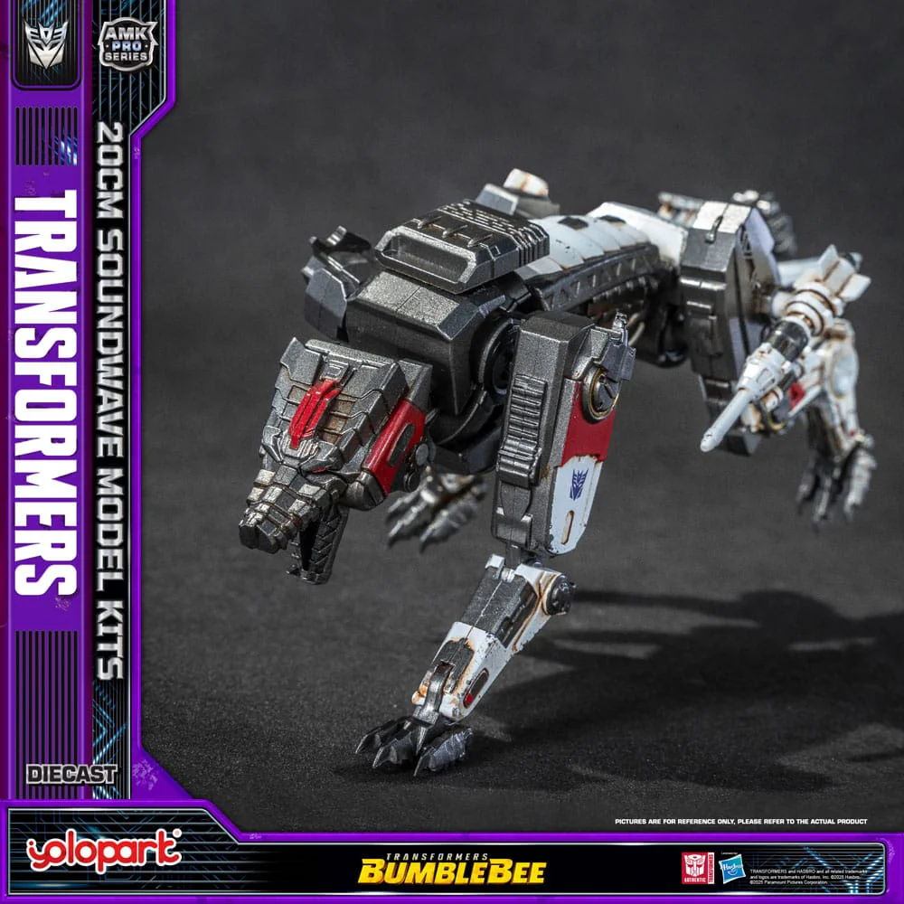 Soundwave Oversea Version Transformers: Bumblebee AMK Pro Series Plastic Model Kit Figurka 20 cm - Image 13