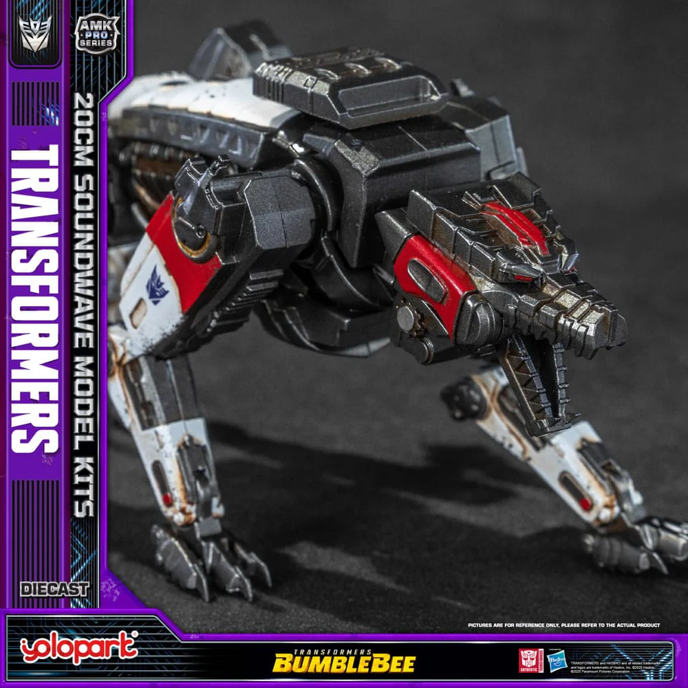 Soundwave Oversea Version Transformers: Bumblebee AMK Pro Series Plastic Model Kit Figurka 20 cm - Image 14