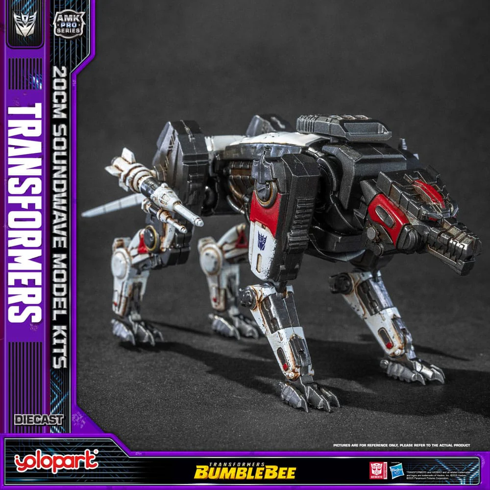 Soundwave Oversea Version Transformers: Bumblebee AMK Pro Series Plastic Model Kit Figurka 20 cm - Image 15