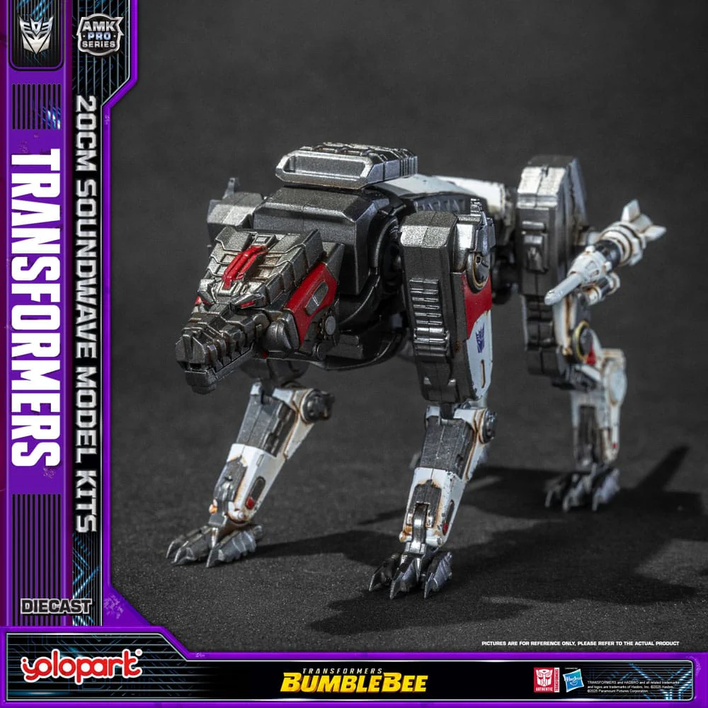Soundwave Oversea Version Transformers: Bumblebee AMK Pro Series Plastic Model Kit Figurka 20 cm - Image 16