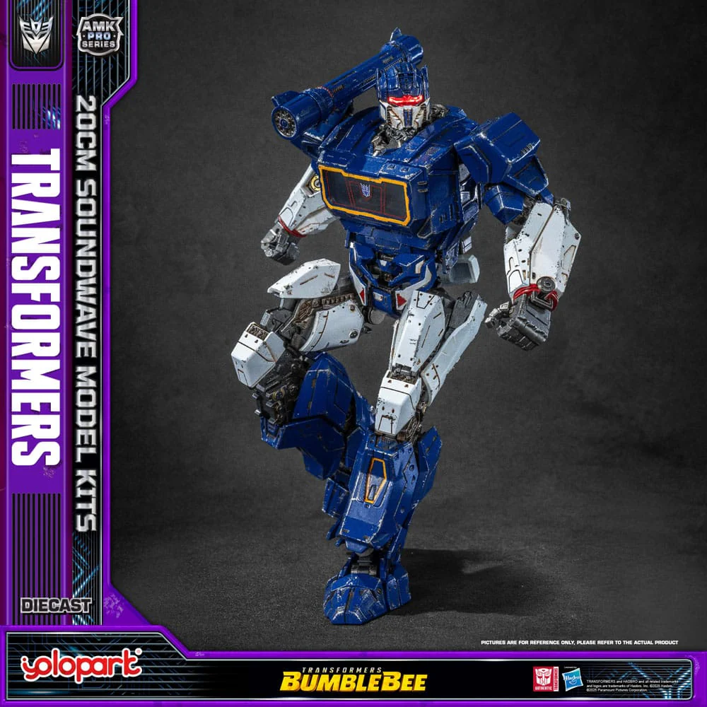Soundwave Oversea Version Transformers: Bumblebee AMK Pro Series Plastic Model Kit Figurka 20 cm - Image 17