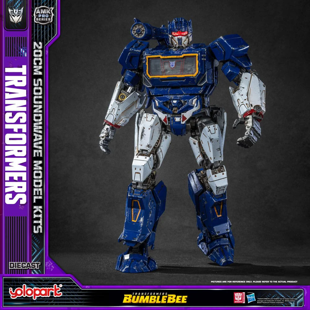 Soundwave Oversea Version Transformers: Bumblebee AMK Pro Series Plastic Model Kit Figurka 20 cm - Image 18