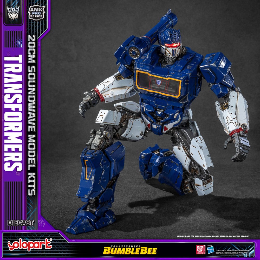 Soundwave Oversea Version Transformers: Bumblebee AMK Pro Series Plastic Model Kit Figurka 20 cm - Image 21