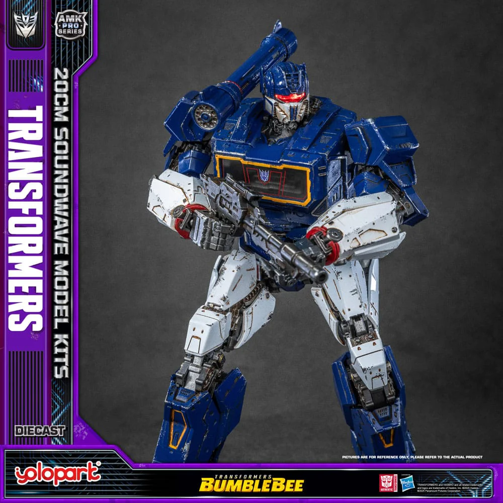 Soundwave Oversea Version Transformers: Bumblebee AMK Pro Series Plastic Model Kit Figurka 20 cm - Image 7