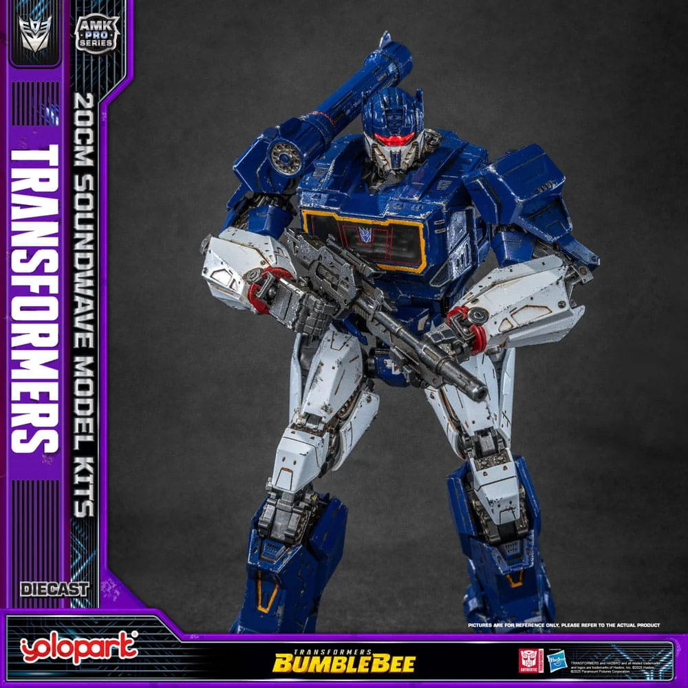 Soundwave Oversea Version Transformers: Bumblebee AMK Pro Series Plastic Model Kit Figurka 20 cm - Image 8