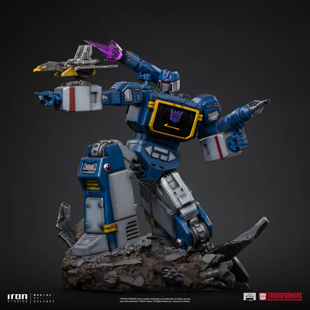 Soundwave Transformers Demi Art Scale 1/20 Figurka 30 cm - Image 3