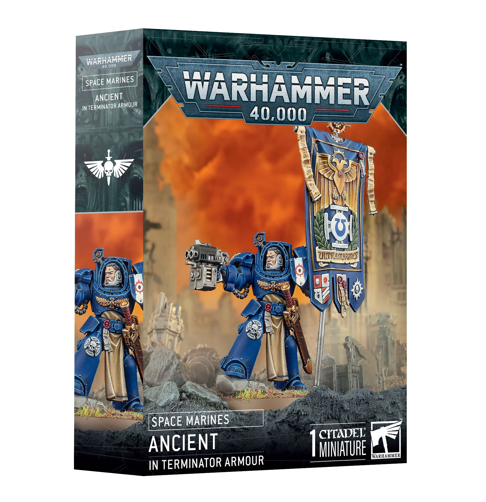 Space Marines Ancient In Terminator Armour Warhammer 40K