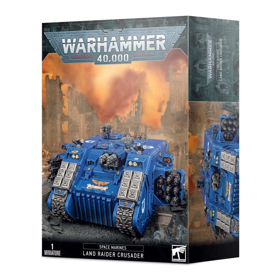Space Marines Land Raider Crusader Warhammer 40K