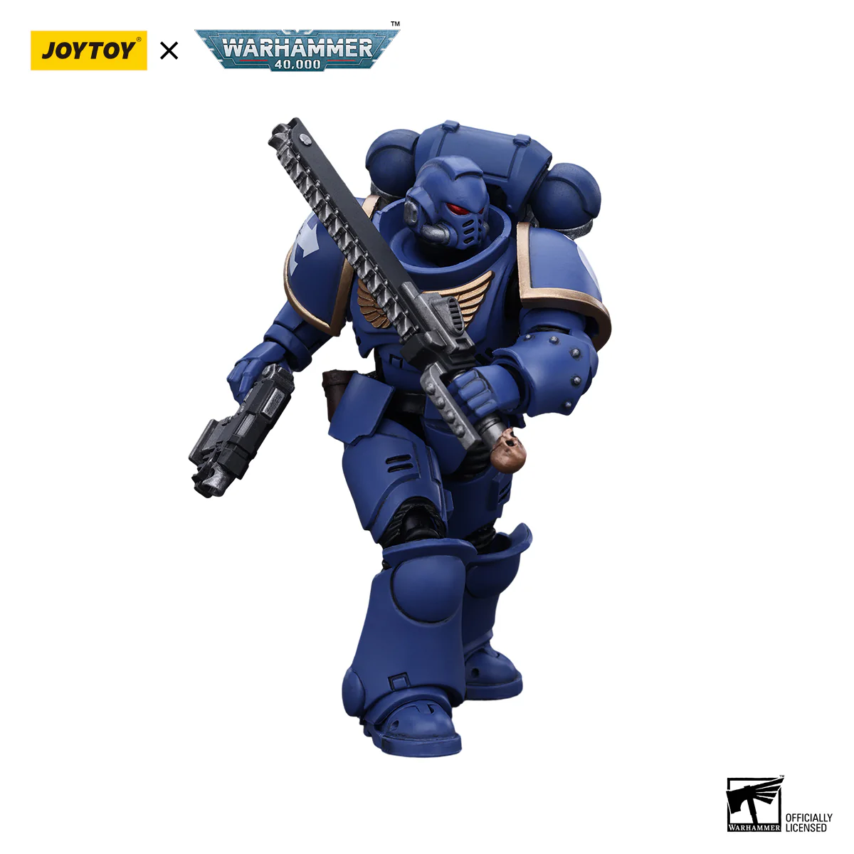 Space Marines Ultramarines Outriders Brother Catonus Warhammer 40k 1/18 Figurka 12 cm - Image 4