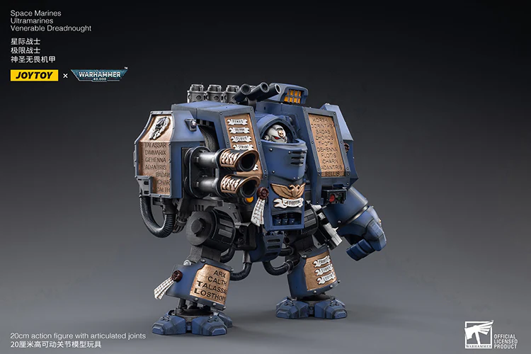 Space Marines Ultramarines Venerable Dreadnought Warhammer 40k 1/18 Figurka 19 cm - Image 13