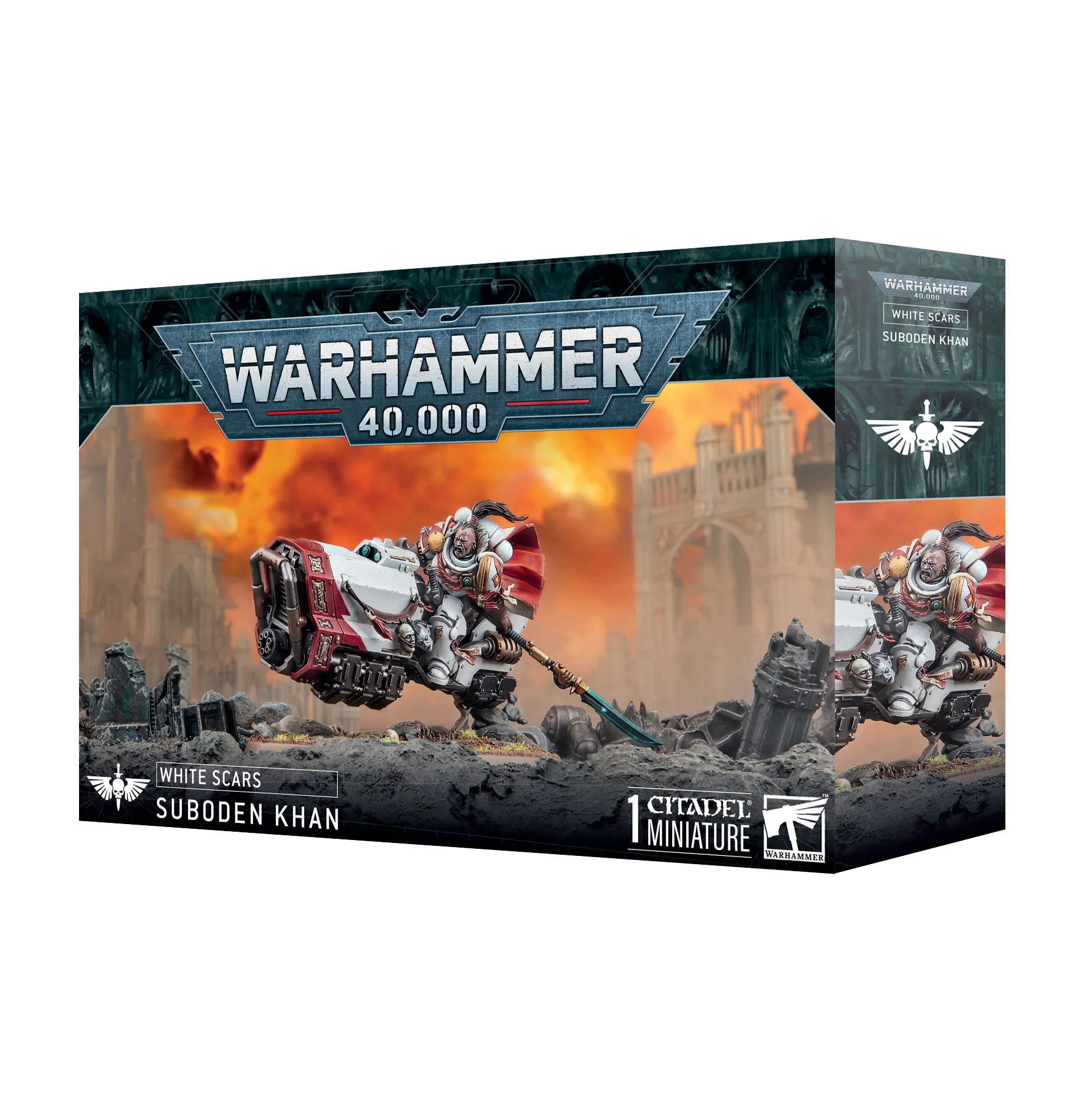 Space Marines White Scars Suboden Khan Warhammer 40K