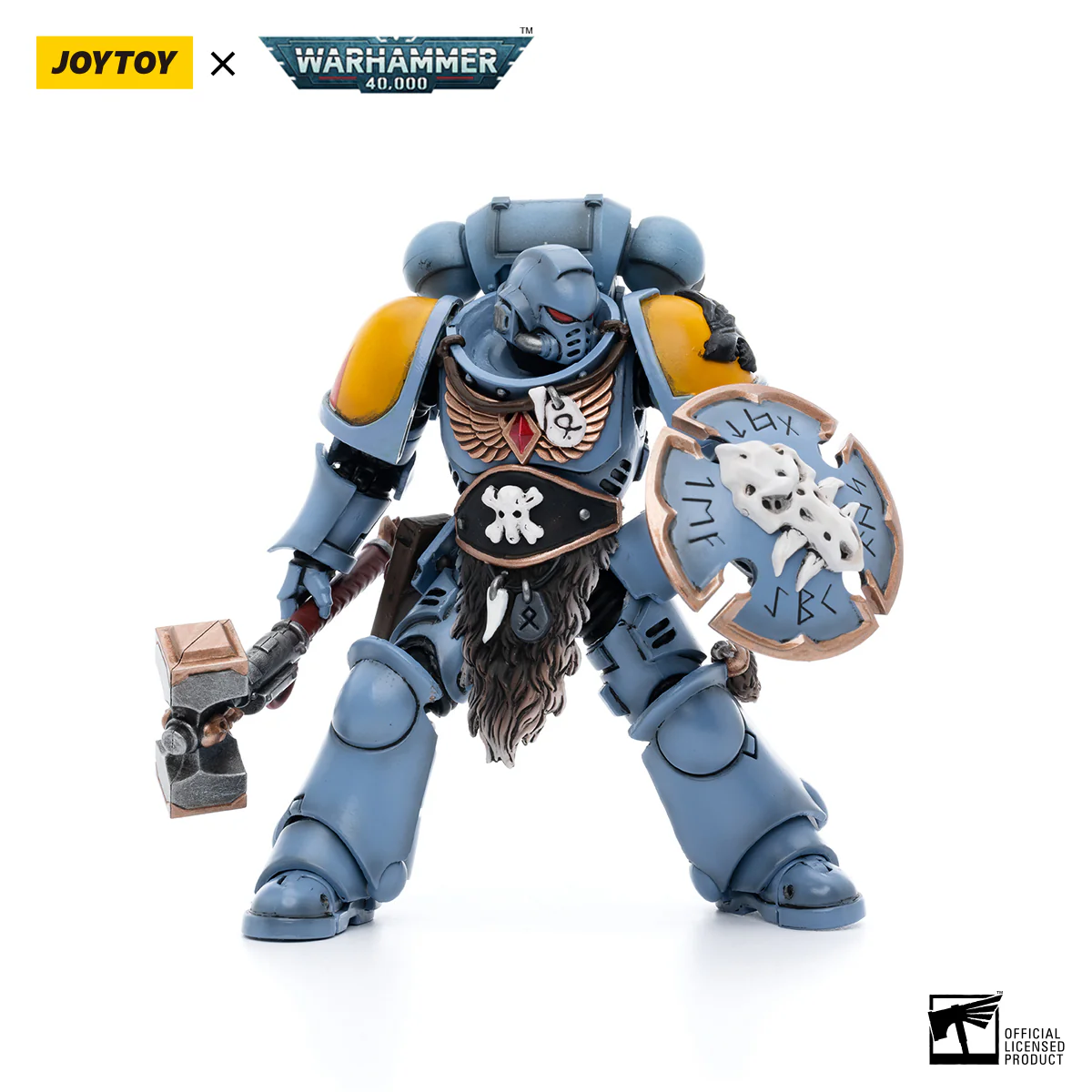 Space Wolves Claw Pack Sigyrr Stoneshield Warhammer 40k 1/18 Figurka 12 cm - Image 4
