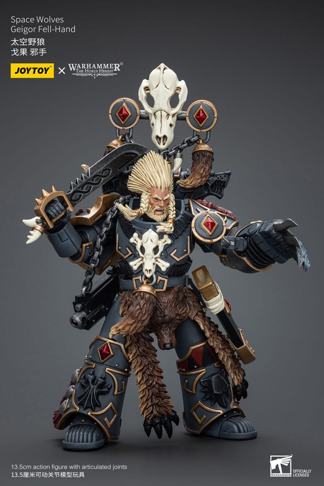 Space Wolves Geigor Fell-Hand Warhammer The Horus Heresy 1/18 Figurka 12 cm - Image 6