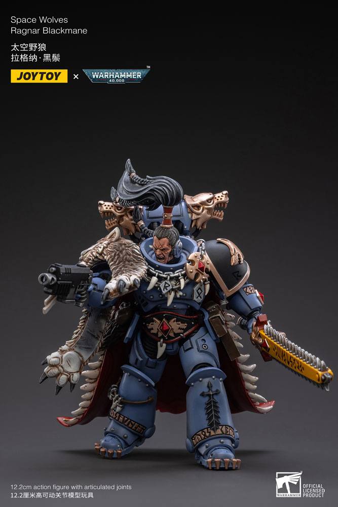 Space Wolves Ragnar Blackmane Warhammer 40k 1/18 Figurka 13 cm - Image 8