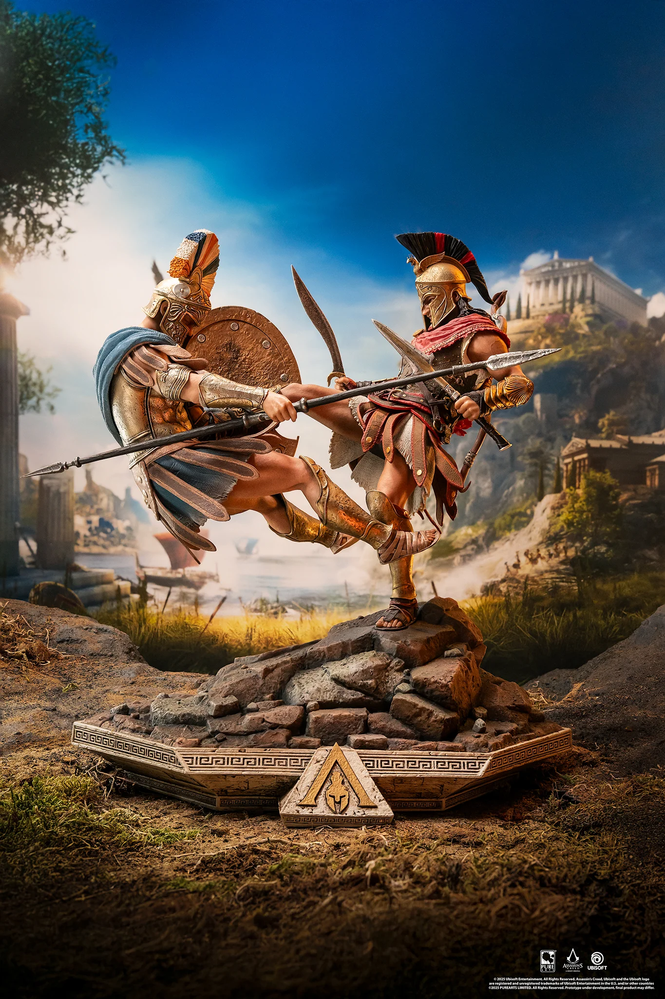 Spartan Kick Alexios Assassin´s Creed Diorama 1/6 Figurka 41 cm - Image 17
