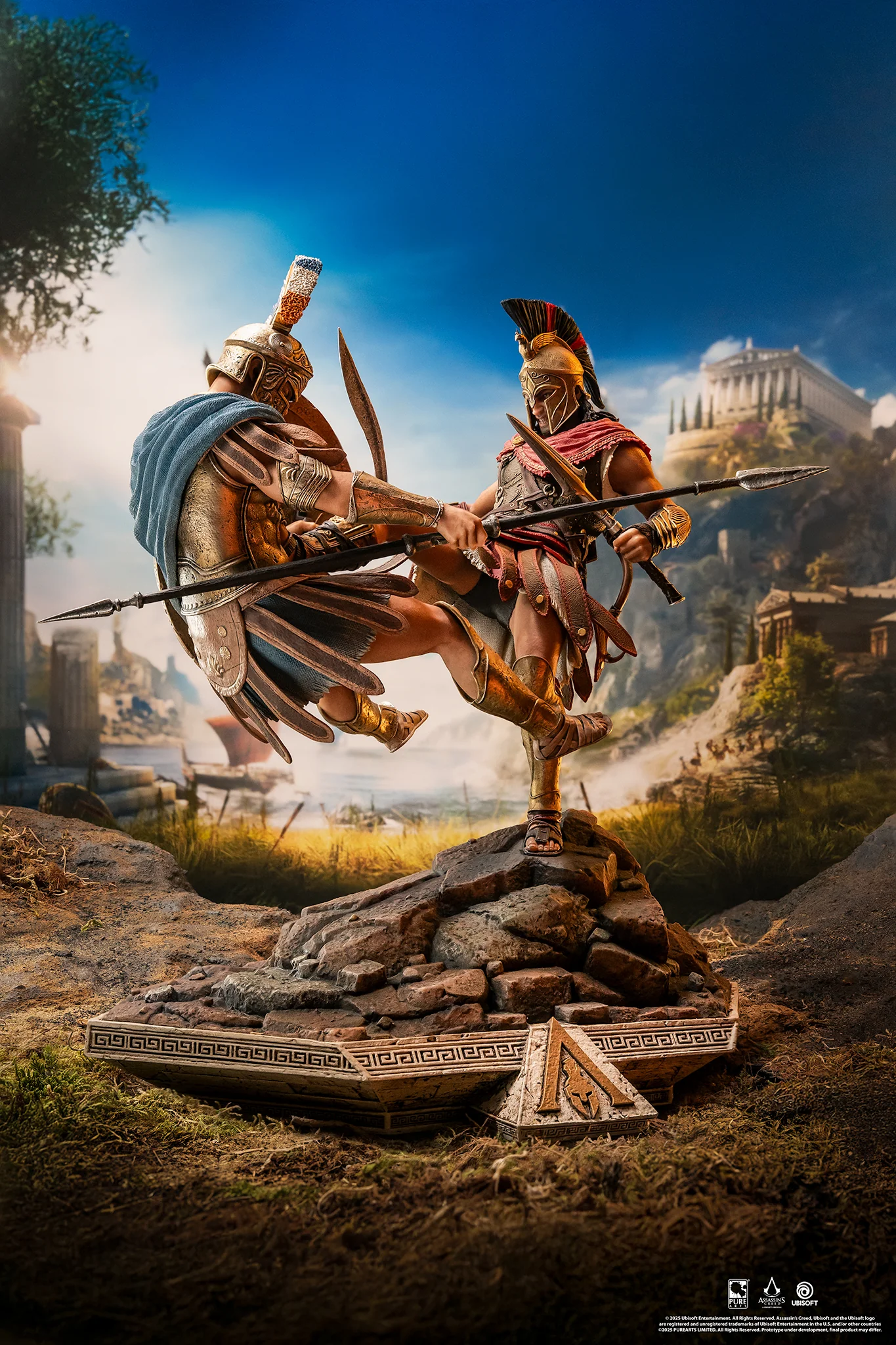 Spartan Kick Alexios Assassin´s Creed Diorama 1/6 Figurka 41 cm - Image 19