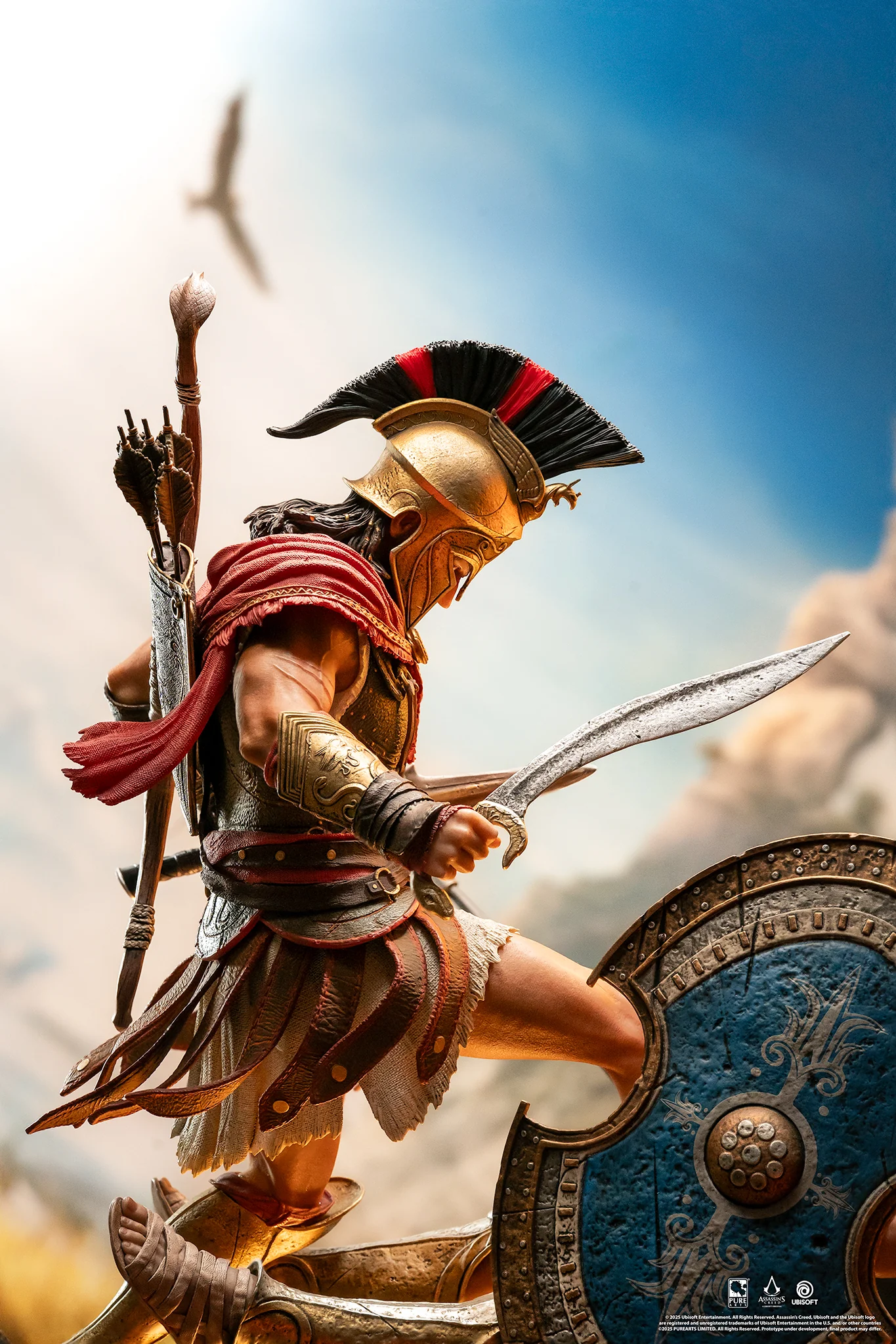 Spartan Kick Alexios Assassin´s Creed Diorama 1/6 Figurka 41 cm - Image 23