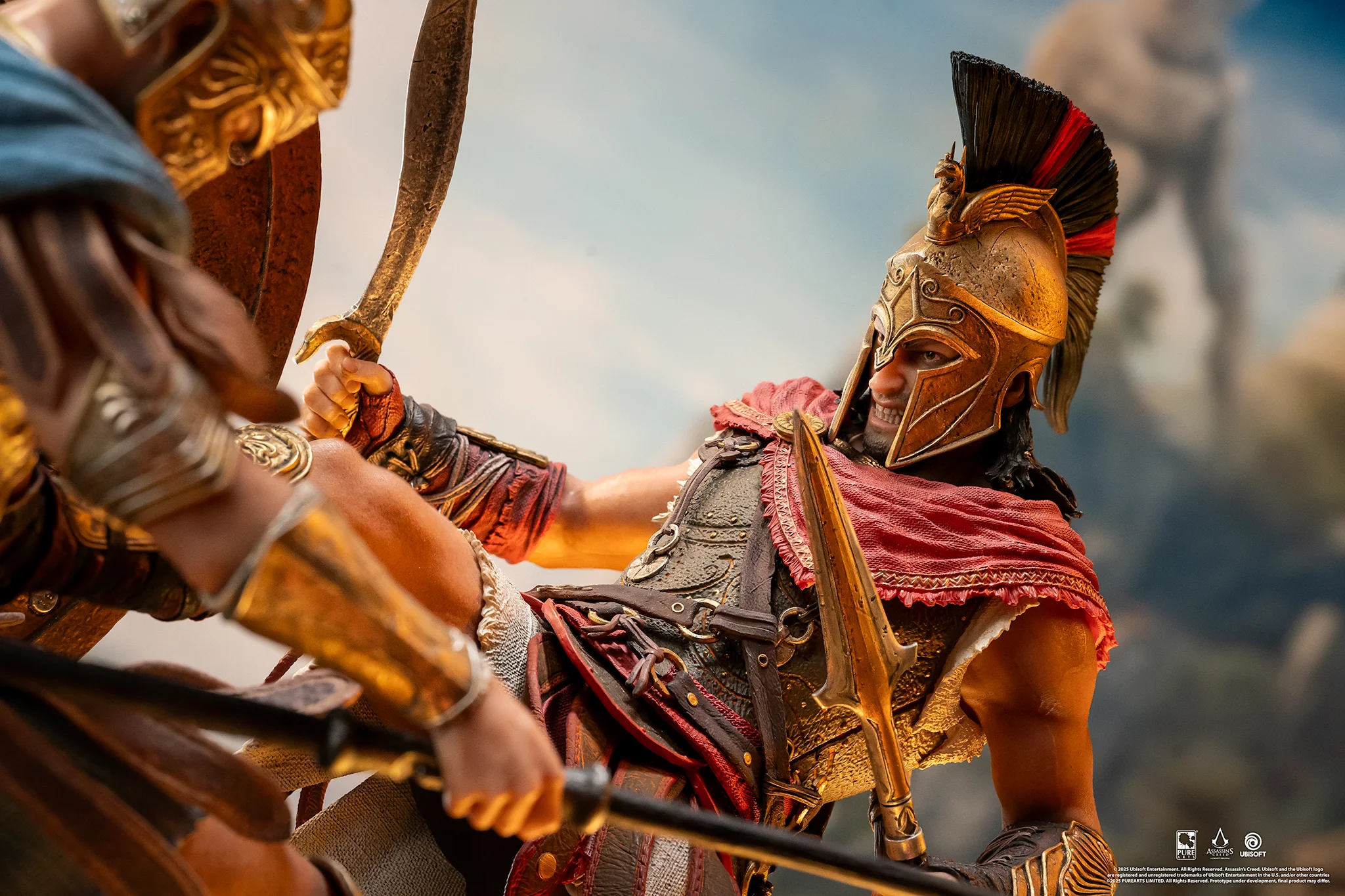 Spartan Kick Alexios Assassin´s Creed Diorama 1/6 Figurka 41 cm - Image 27