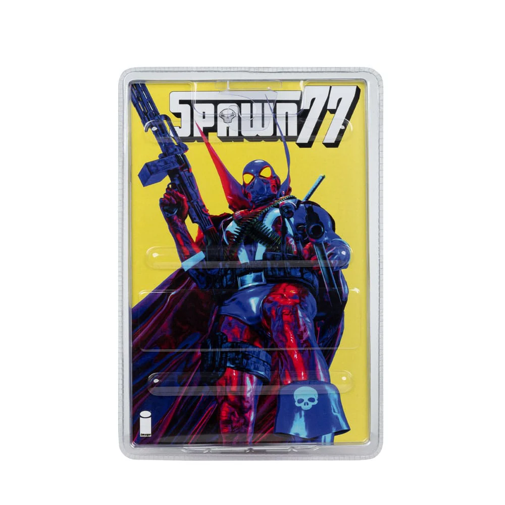 Spawn 1977 Red and Blue (Chase) Spawn Page Punchers Red Platinum Edition Figurka 18 cm - Image 9