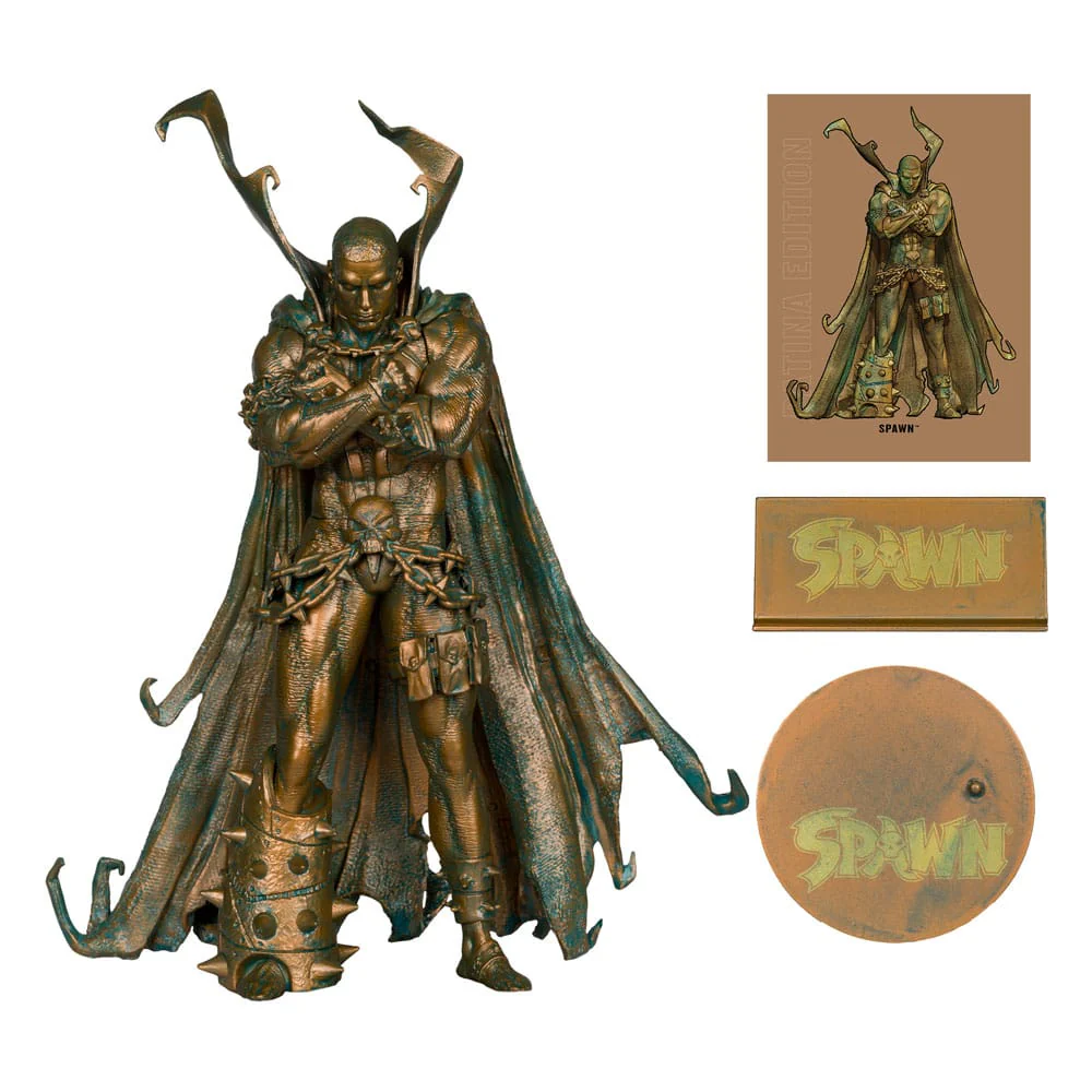 Spawn Patina Edition DC Comics Spawn #311 Gold Label Figurka 19 cm - Image 3