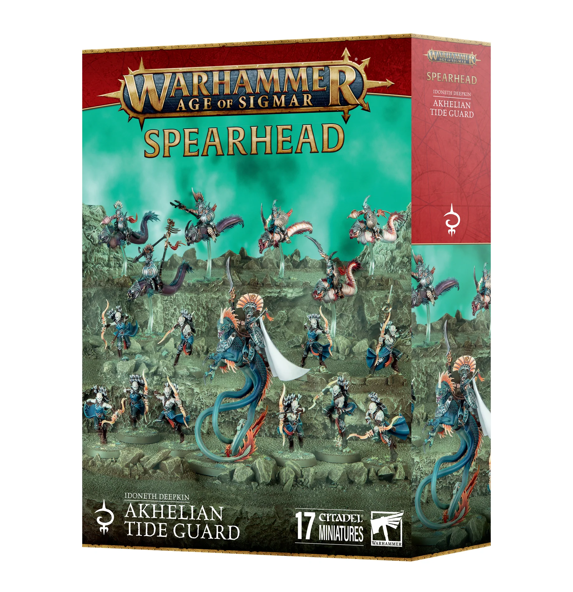 Spearhead Akhelian Tide Guard Warhammer Age of Sigmar Starter Set