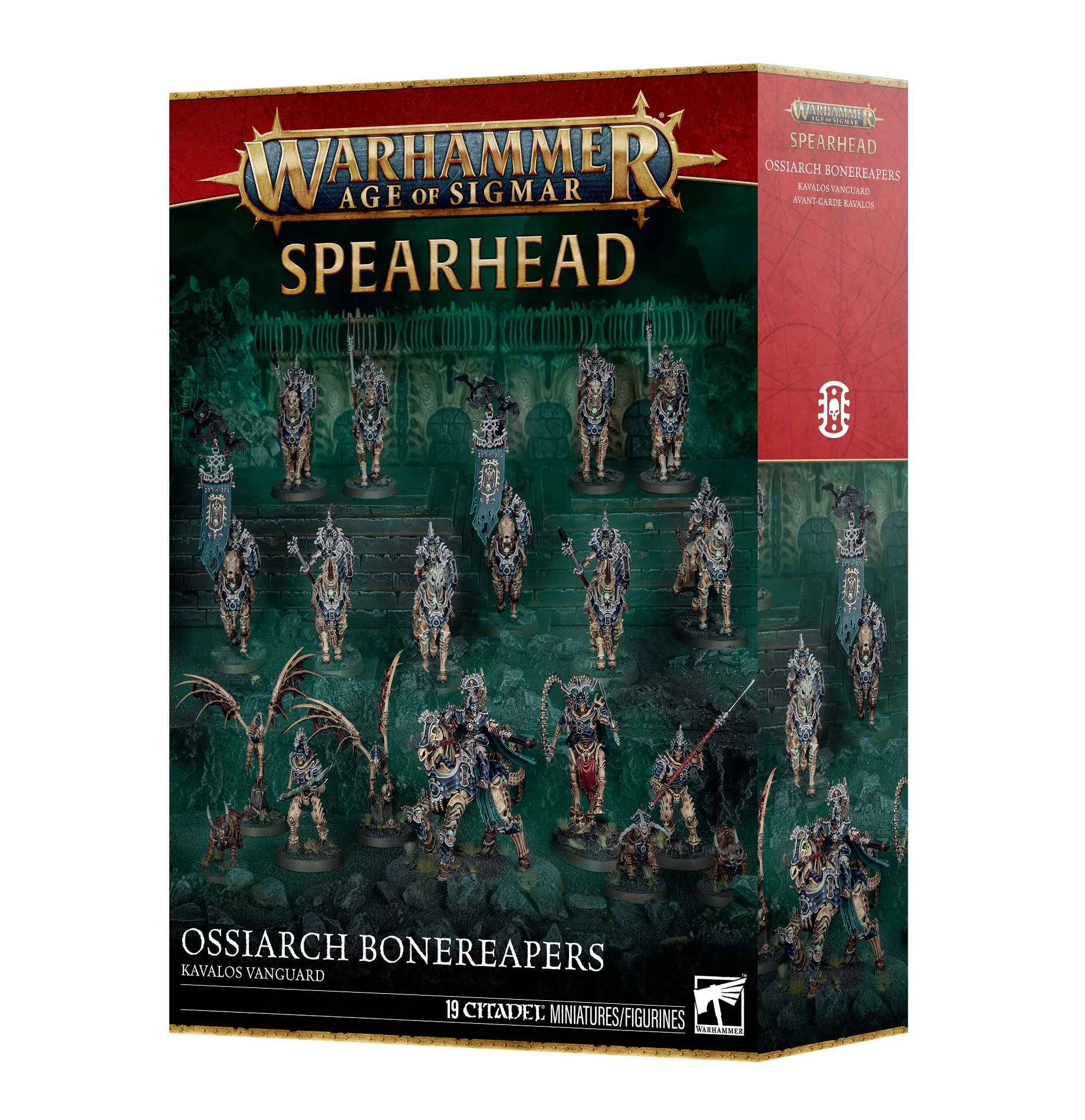 Spearhead Ossiarch Bonereapers Kavalos Vanguard Warhammer Age of Sigmar Starter Set