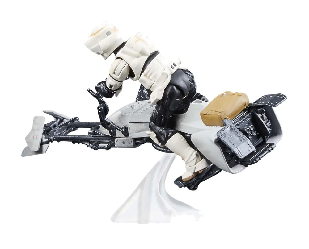 Speeder Bike with Scout Trooper & Grogu Star Wars: The Mandalorian Vintage Collection Figurka 10 cm - Image 6