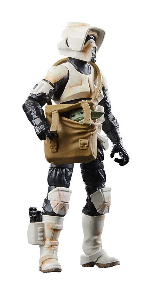 Speeder Bike with Scout Trooper & Grogu Star Wars: The Mandalorian Vintage Collection Figurka 10 cm - Image 9