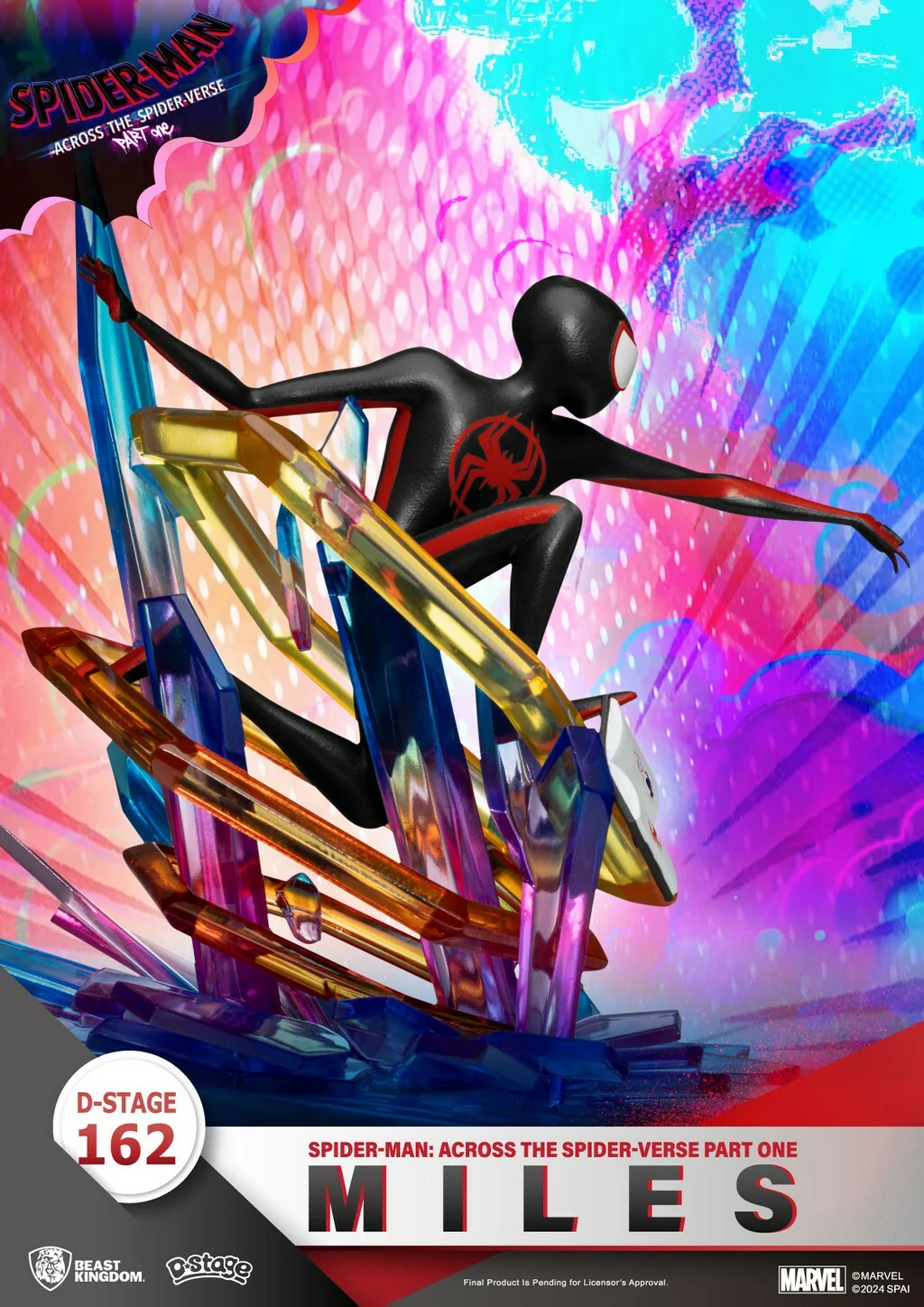 Spider-Man: Across the Spider-Verse Part One-Miles Morales Marvel D-Stage Figurka 15 cm - Image 6