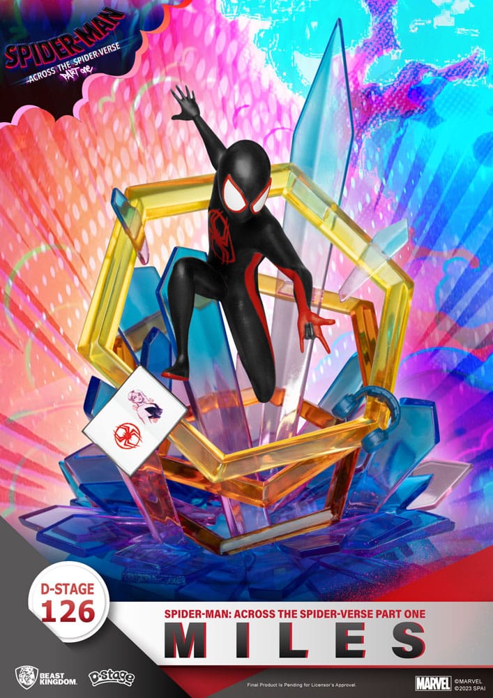 Spider-Man: Across the Spider-Verse Part One-Miles Morales Marvel D-Stage Figurka 15 cm - Image 8