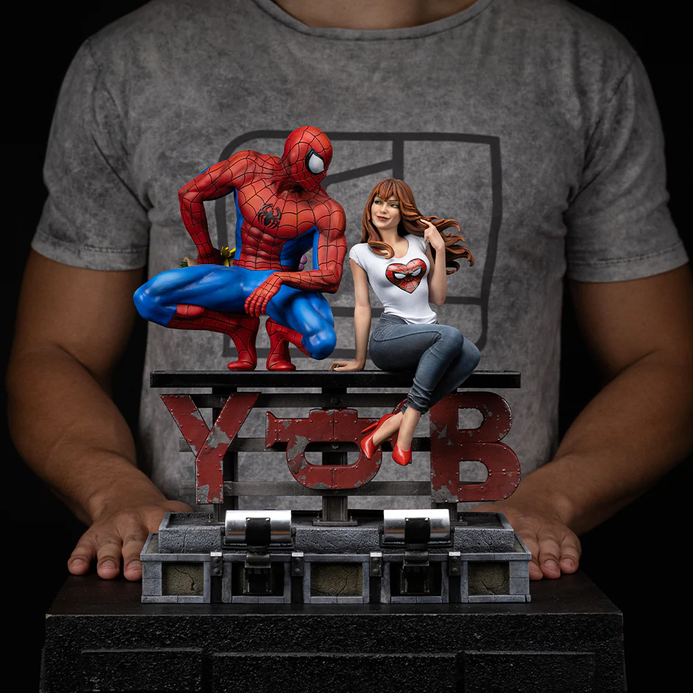 Spider-Man and MJ Marvel Comics Diorama 1/6 Figurka 35 cm - Image 10