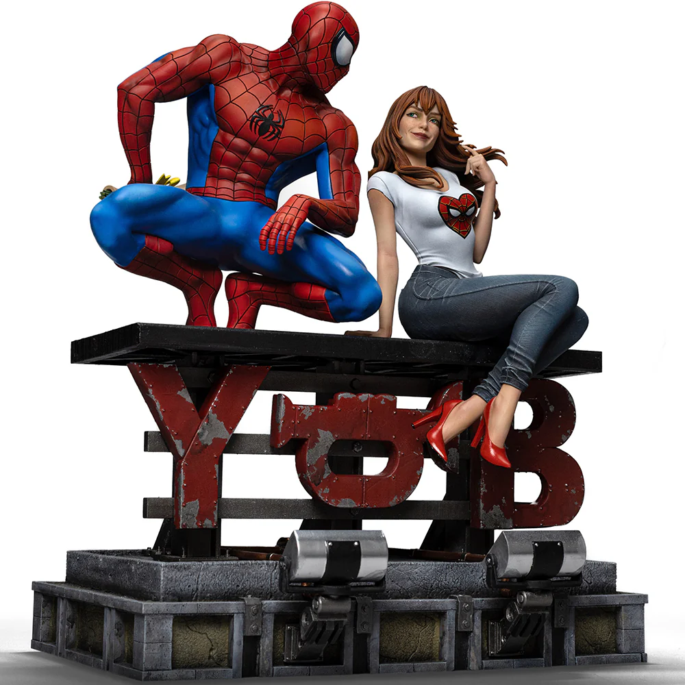 Spider-Man and MJ Marvel Comics Diorama 1/6 Figurka 35 cm - Image 4