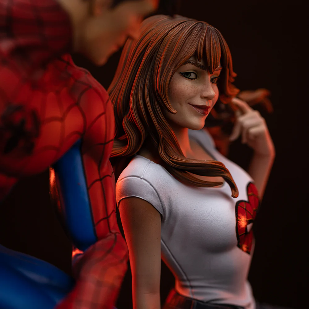 Spider-Man and MJ Marvel Comics Diorama 1/6 Figurka 35 cm - Image 9